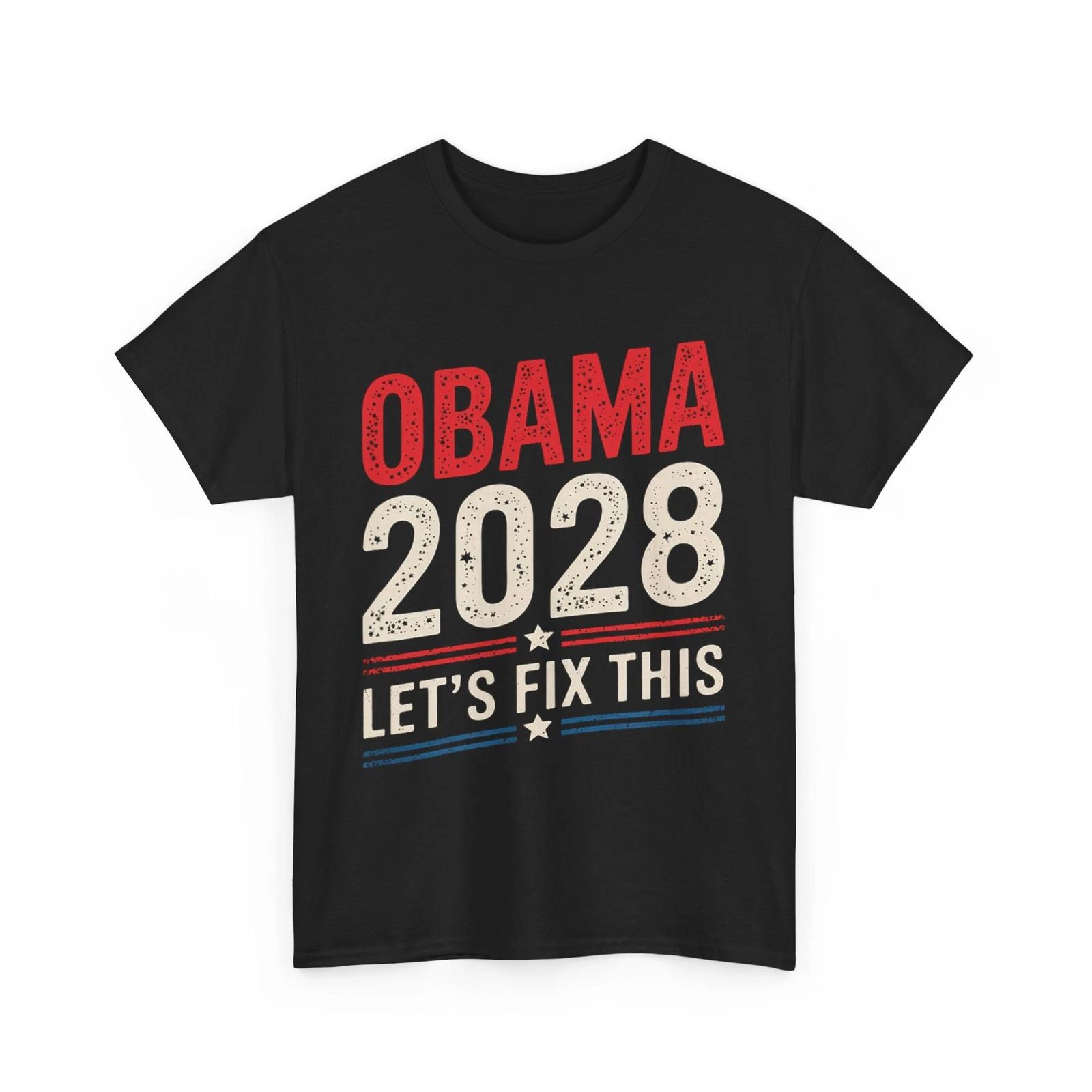 Obama 2028 Shirt, Obama for President 2028 Women Men Vintage Shirt M