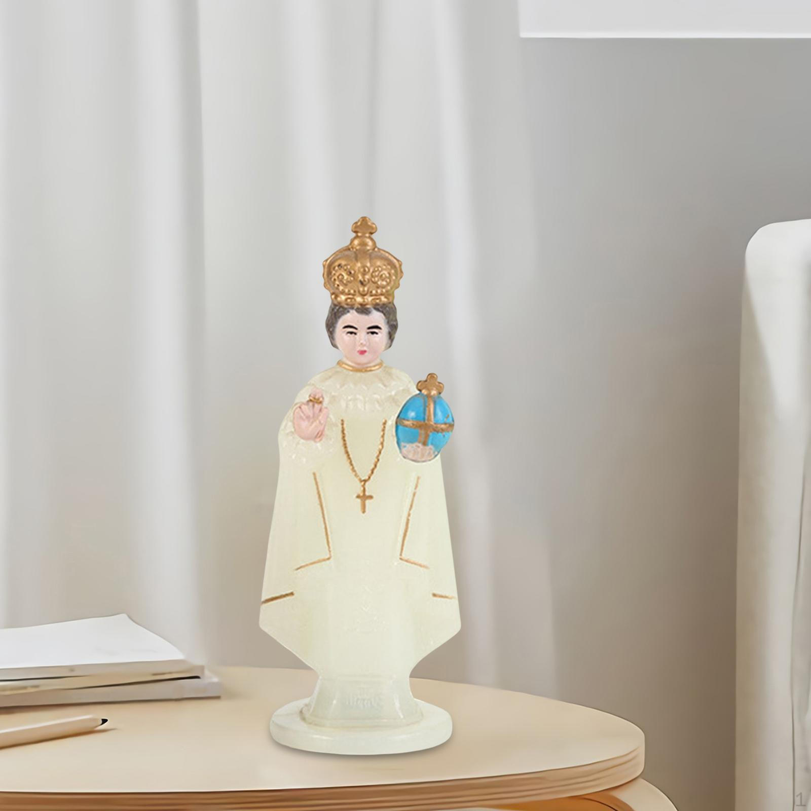 

Figurine Sculpture Religious Decor for Bedroom Collection 10.5cm білий