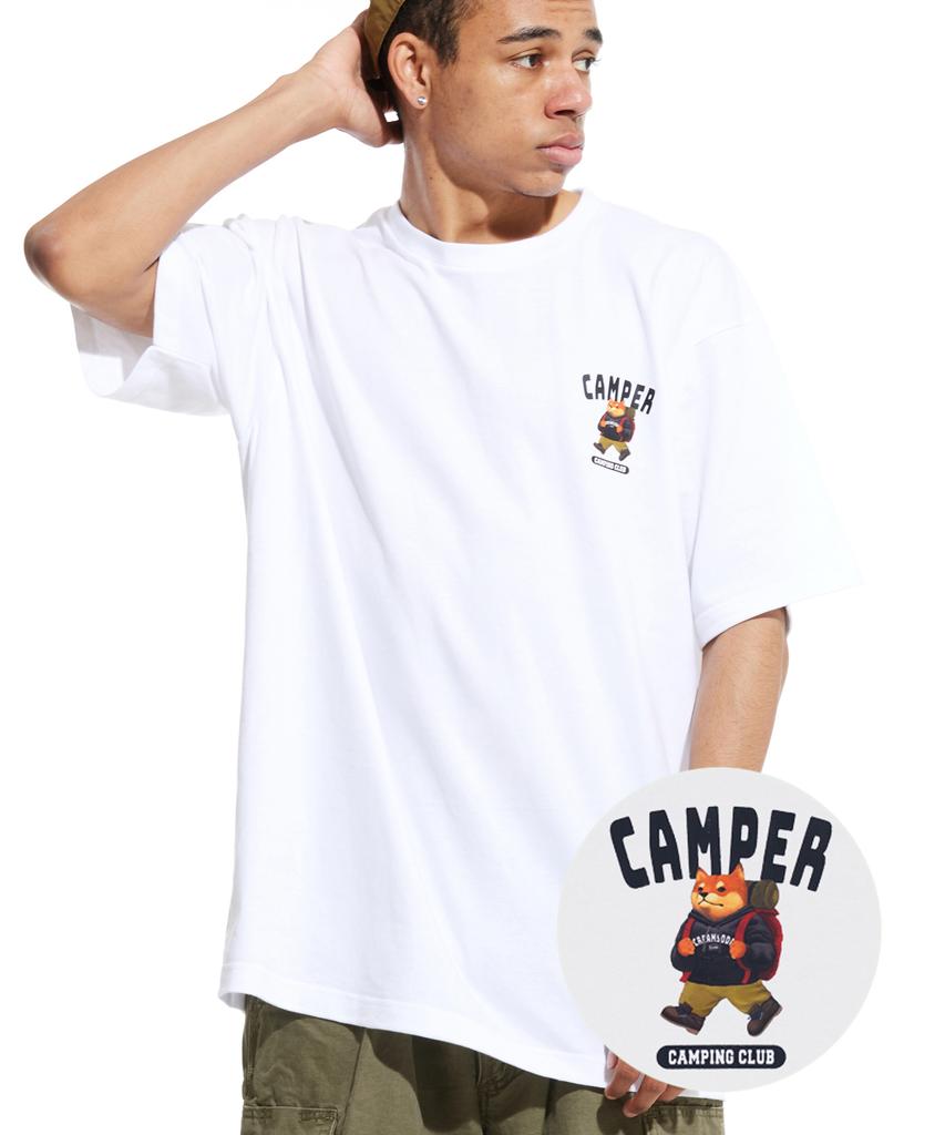 CREAM SODA LAB Small Logo Camping Club Short Sleeve T-Shirt Set