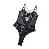 Women Sexy Sleepwear Fashion Underwear Women Jumpsuit Lace Embroidery Sexy Bodysuit