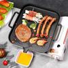 Korean Style Non-Stick Maifan Stone Grill: Induction Cooker, Steak & BBQ Pan, Smokeless Teppanyaki Plate