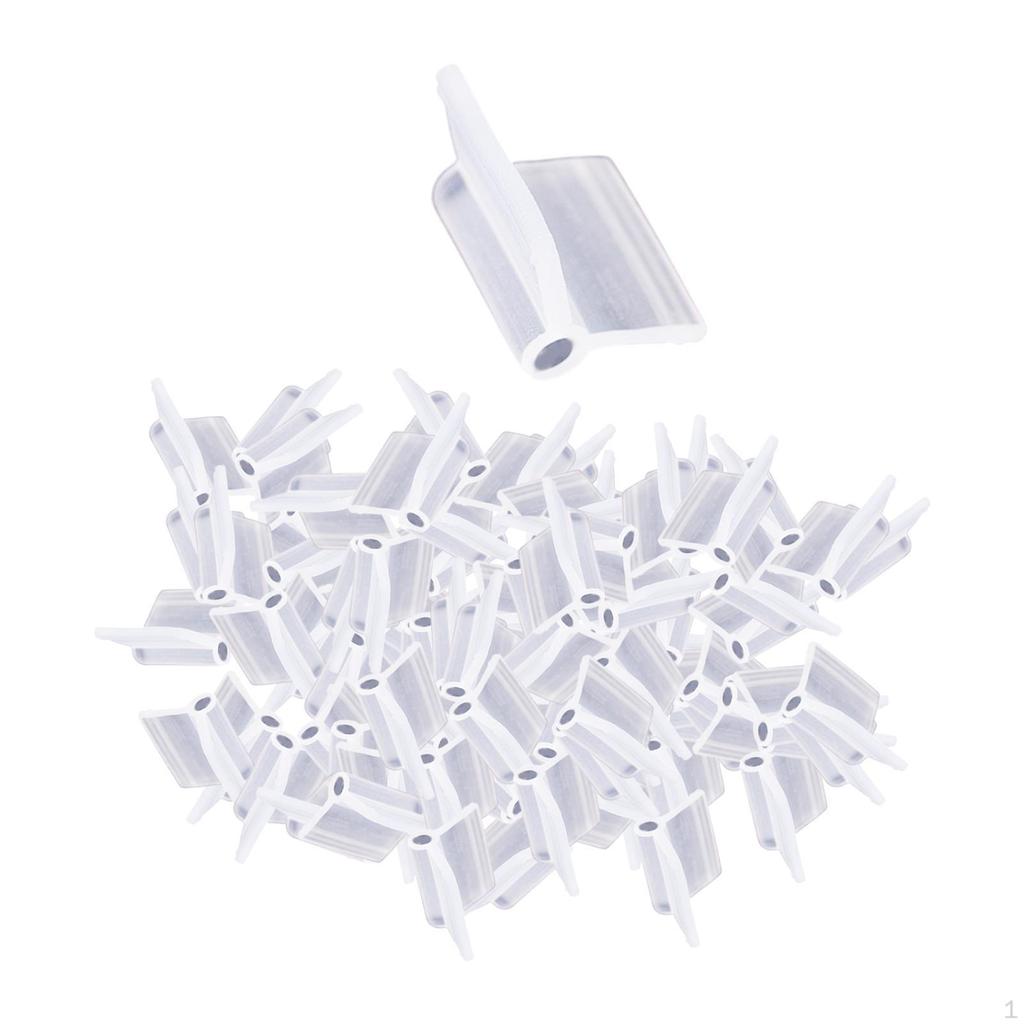 100 Garden Grafting Clips Support Plants Flower