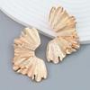 Trendy Spring Alloy Flower Earrings: Elegant European & American Style for Women