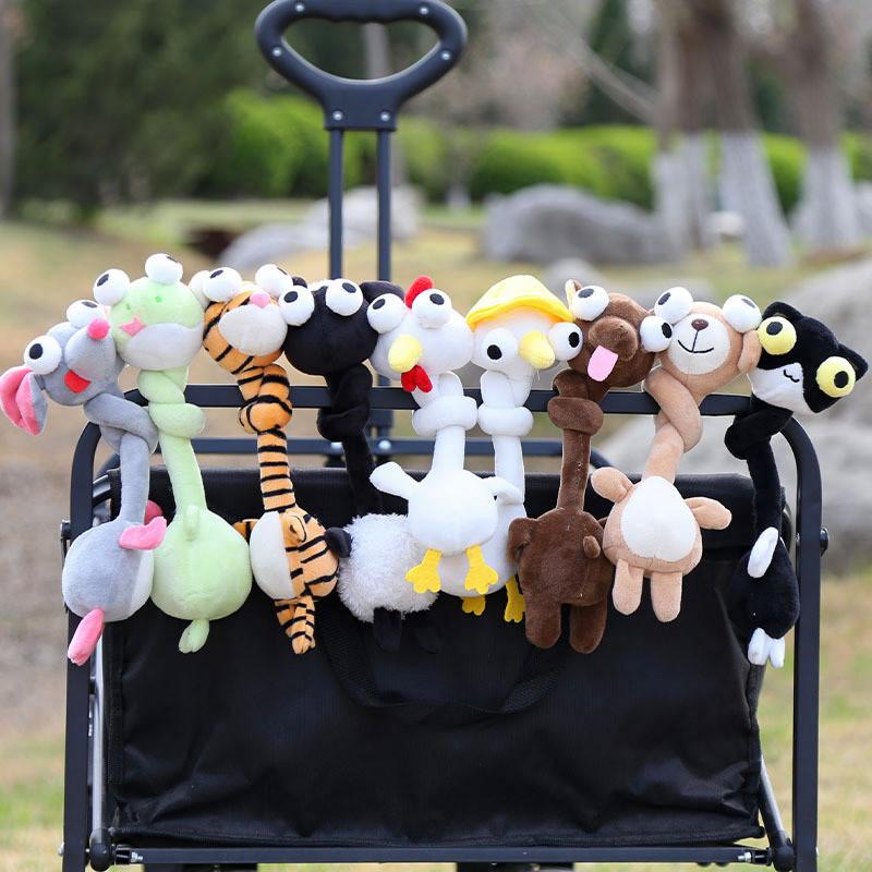 Animal Plush Toy Bag With Long Neck Duck Soft Stuffed Doll For Girls And Teens