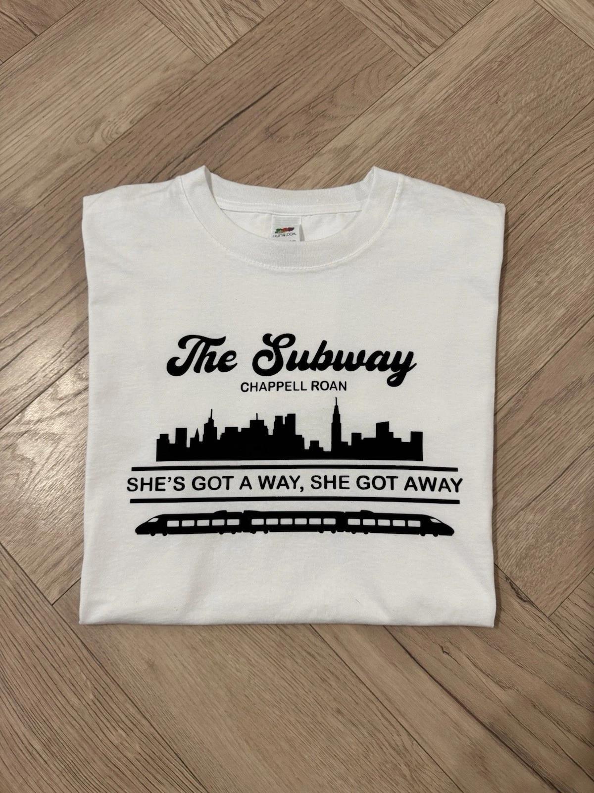 Chappell Roan “The Subway” lyric T-shirt | Unisex Oversize fit XS