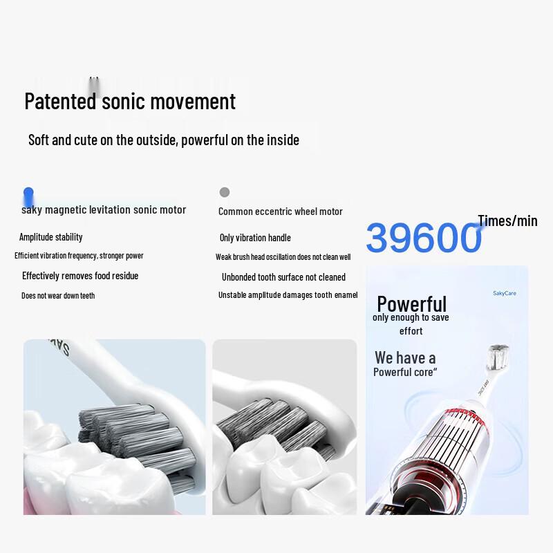 Shuke T3 Couple Sonic Electric Toothbrush