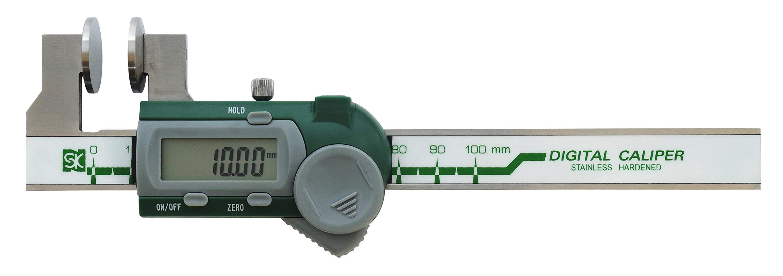 

Niigata Seiki SK Digital Caliper for Wire Rope Diameter Measurement 100mm GDCS-100WR