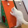 L Shape Cat Climbing Mat Wear-resistant Double-layer Cat House Cat Scratch Board  Indoor