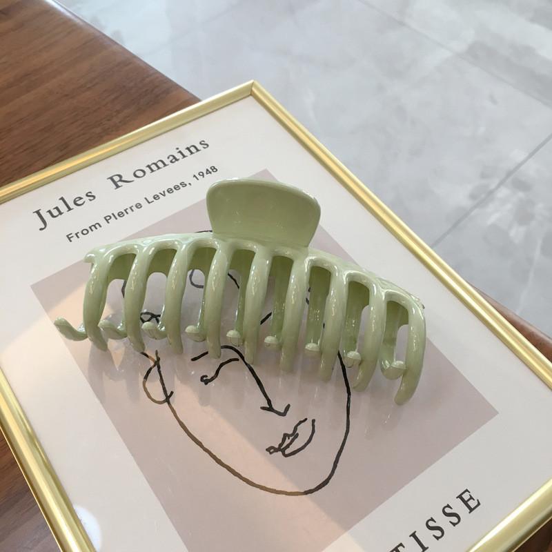 Elegante Große Kunststoff-Haarklammern in Verschiedenen Farben für Stilvolle Hochsteckfrisuren und Modische Frisuren