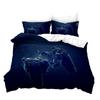 Black Game Gamepad Pattern 3d Bedding Set Classic Digital Print Duvet Cover Pillowcase Europe/Australia/USA Twin Queen King Size