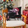 Nu Metal Band LLimp Bizkit Pillow Case Silky Short Plush With Invisible Zipper Dustproof Sofa Cushion Cover