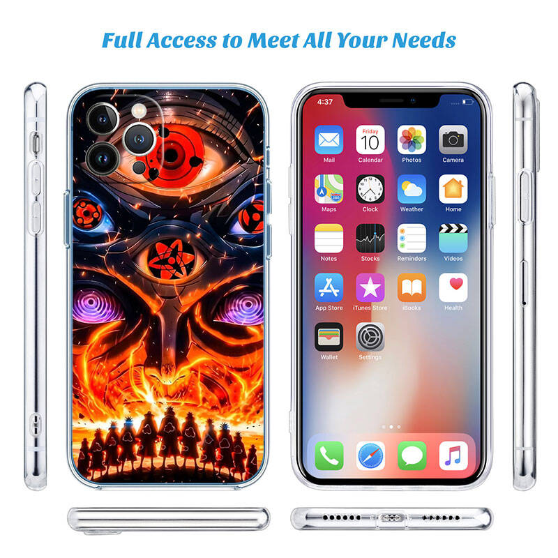 MH96 Naruto Akatsuki Case for Motorola E7 G6 G7 G8 G9 Plus Power Play G10 G20 G04 E30 E40 E22 E20 E13 E15 G22 G23 G05 G75 G35 G55