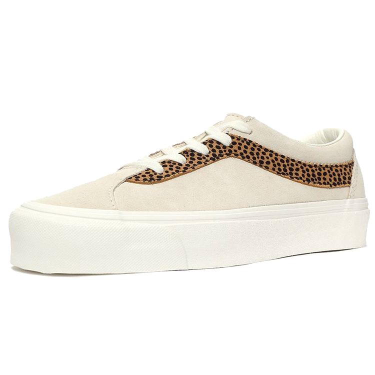 Vans Bold Ni Pu Wrap Low Top Skate Shoes Women sneaker Beige VN0A3WLPV8F