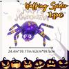 New Halloween Terror Black Purple Large Spider Balloon Ghost Festival Party Shopping Mall Event Decor Home Yard Photo Props Gift