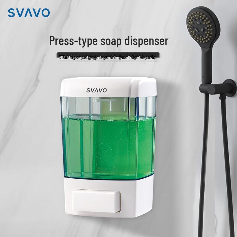 Ruiwo V-7101 Wall-Mounted Manual Soap Dispenser