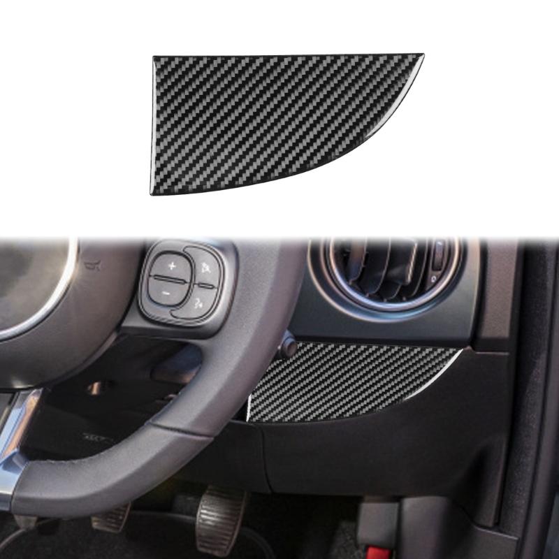 Stylish Accessories Car Air Outlet Panel Cover Carbon Fiber Stickers Car Decorative Accessories for Car for 500