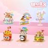Building Blocks Panda Creative Assembly Decoration Dessert Electrical Mini Particles, Educational Boys and Girls Kids Toys