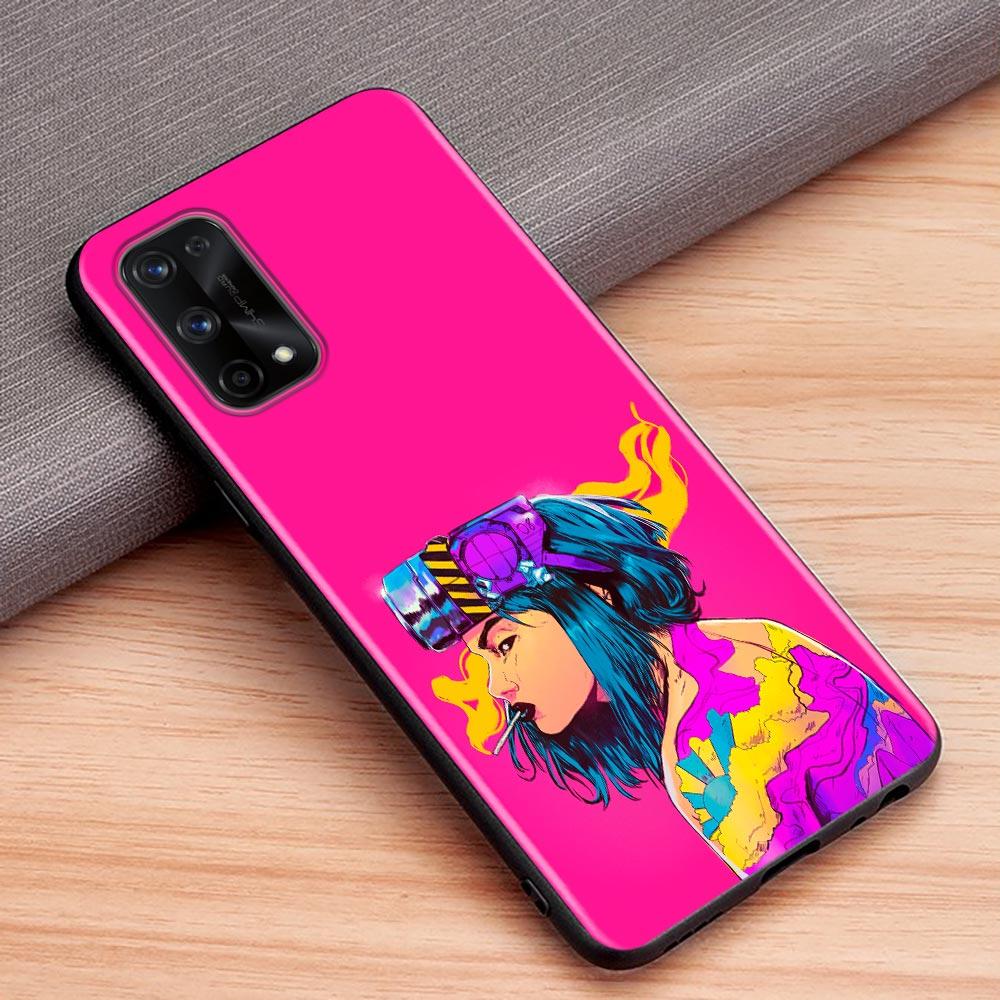 

Силиконовый чехол в стиле панк-рок для Realme GT 5G Master Neo2 GT2 7i 8i 9i 5 6 7 8 9 Pro, защитный корпус, мягкая накладка, топ панк-рок групп Realme 5 Pro