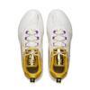 Li Ning Wade 808 5Ultra V2 Basketbalschoenen Heren Lage Top Wit/Goud ABAV045-22