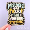Positive Phrases Patch Iron On Patches On Clothes Cartoon Letters/Text Embroidery Patch For Clothing Fusible Decorate Applique