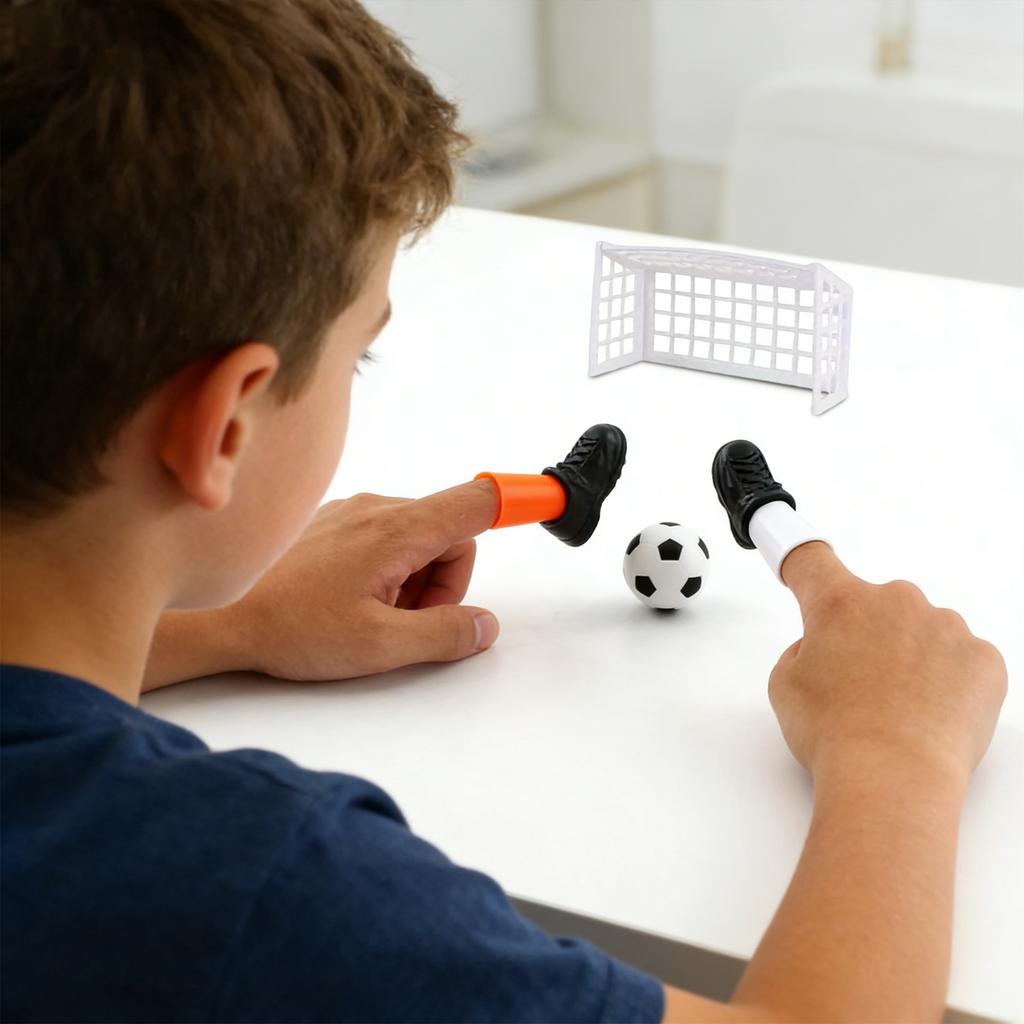 Juego de Mesa de Fútbol de Dedos para Niños, Juego Divertido e Interactivo, Juguete de Futbolín Interactivo