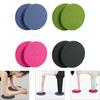 2 Pieces Yoga Knee Pads for Knees Elbows Wrists Hands Anti Slip Cushion Round