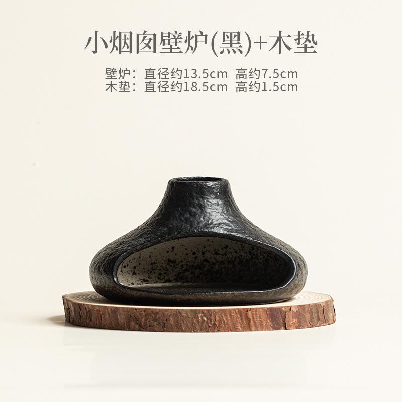 Small Chimney Fireplace Incense Holder Incense Smoke Waterfall Incense Burners Consecrate Censer Home Accessories Decoration