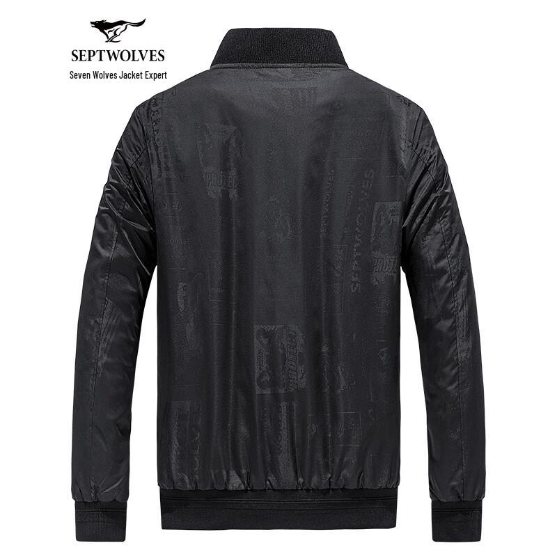 Septwolves Men's Easy Care Business Windbreaker Jacket
