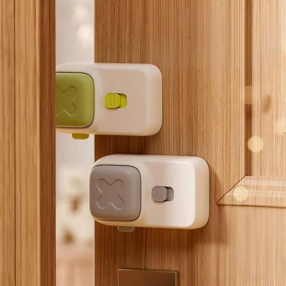 Anti-Pinch Design Dual Safety Door Stoppers Self-adhesive Silicone Doorstop Home Safety