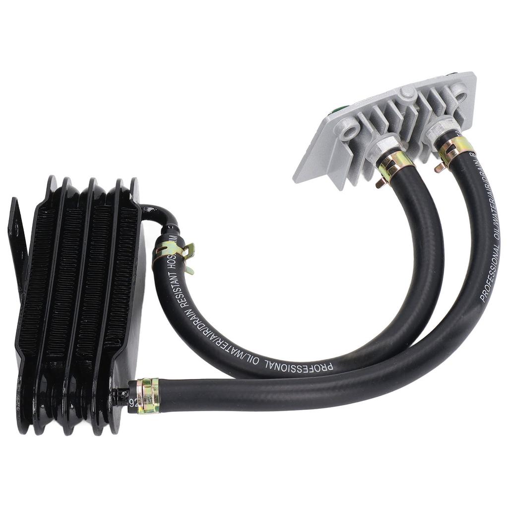 Motorcycle Oil Cooler Metal Engine Transmission Cooler Quickly Cooling for 50‑150cc Curved Beam Motorcycle
