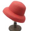 Straw Hat Women Summer Big Brim French Sunscreen Hepburn Wind Visor Beach Bucket Hat Foldable Visor Children