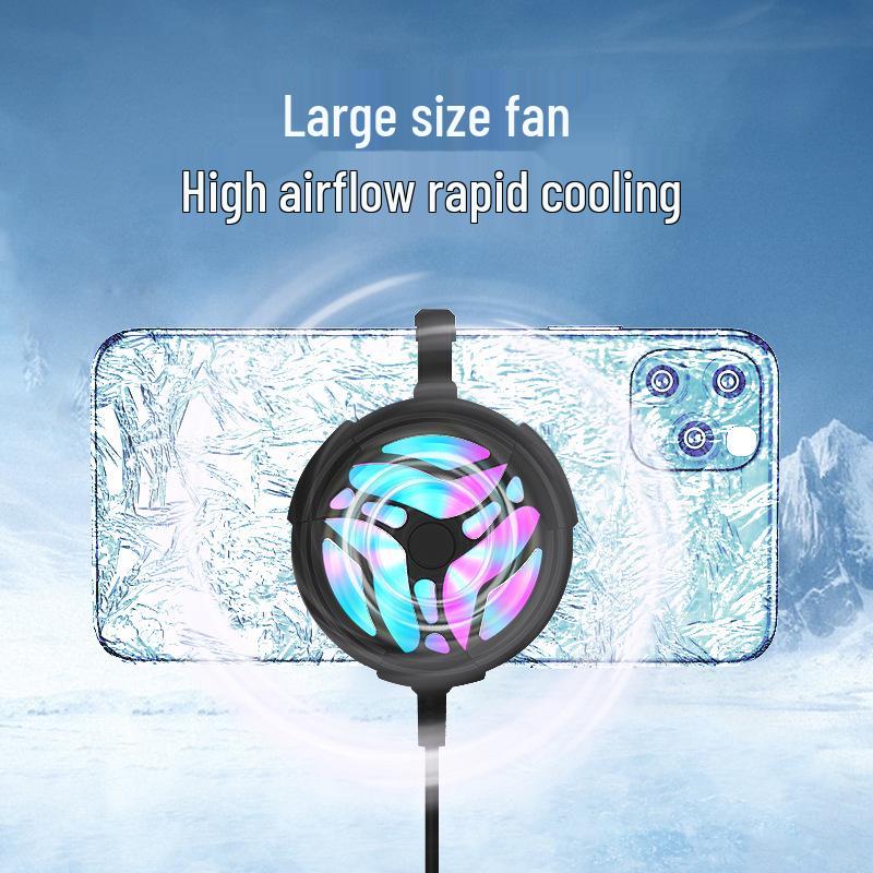 AL01 Mobile Phone Cooler: Air-Cooled Temperature Reduction for Gaming and Live Streaming