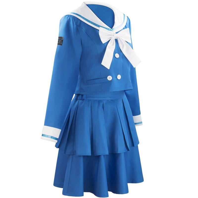 Danganronpa Cosplay Costume Anime Cosplay Outfit Student Jk Uniform Sailor Suit Chaji Tanshi Cosplay Costume