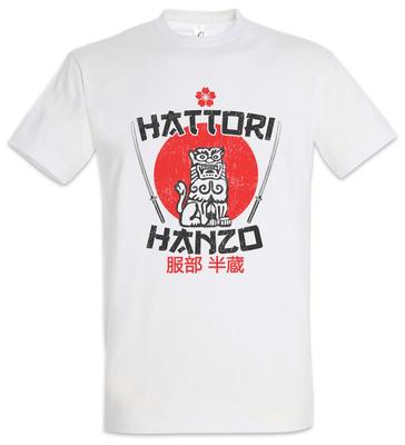 Hattori Hanzo Ninja Bushido Banzai Kill Man Samurai Schwert Bill T-Shirt Japan
