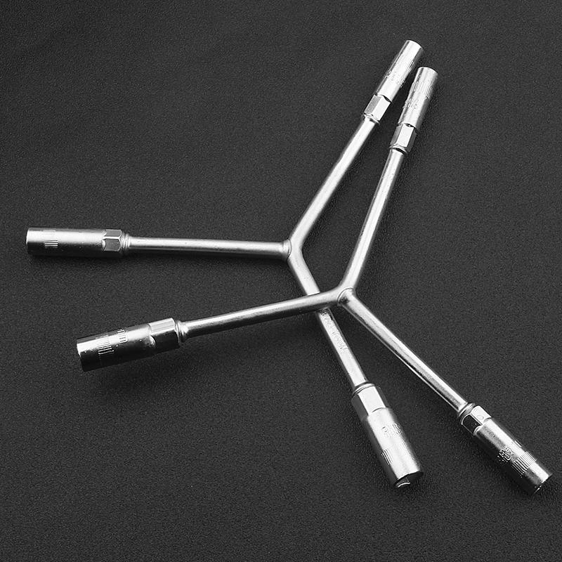 

Multifunctional Y-Type Triple Socket Wrench Set for Motorcycles Short Y-wrench 8-9-10mm
