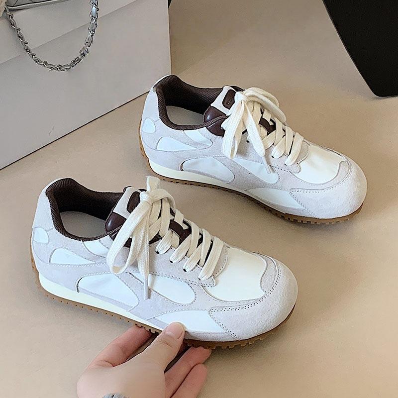 Fashion Color Matching German Training Shoes Women's 2025 New Retro Versatile Comfortable and Light Casual Sports Forrest Gump Shoes