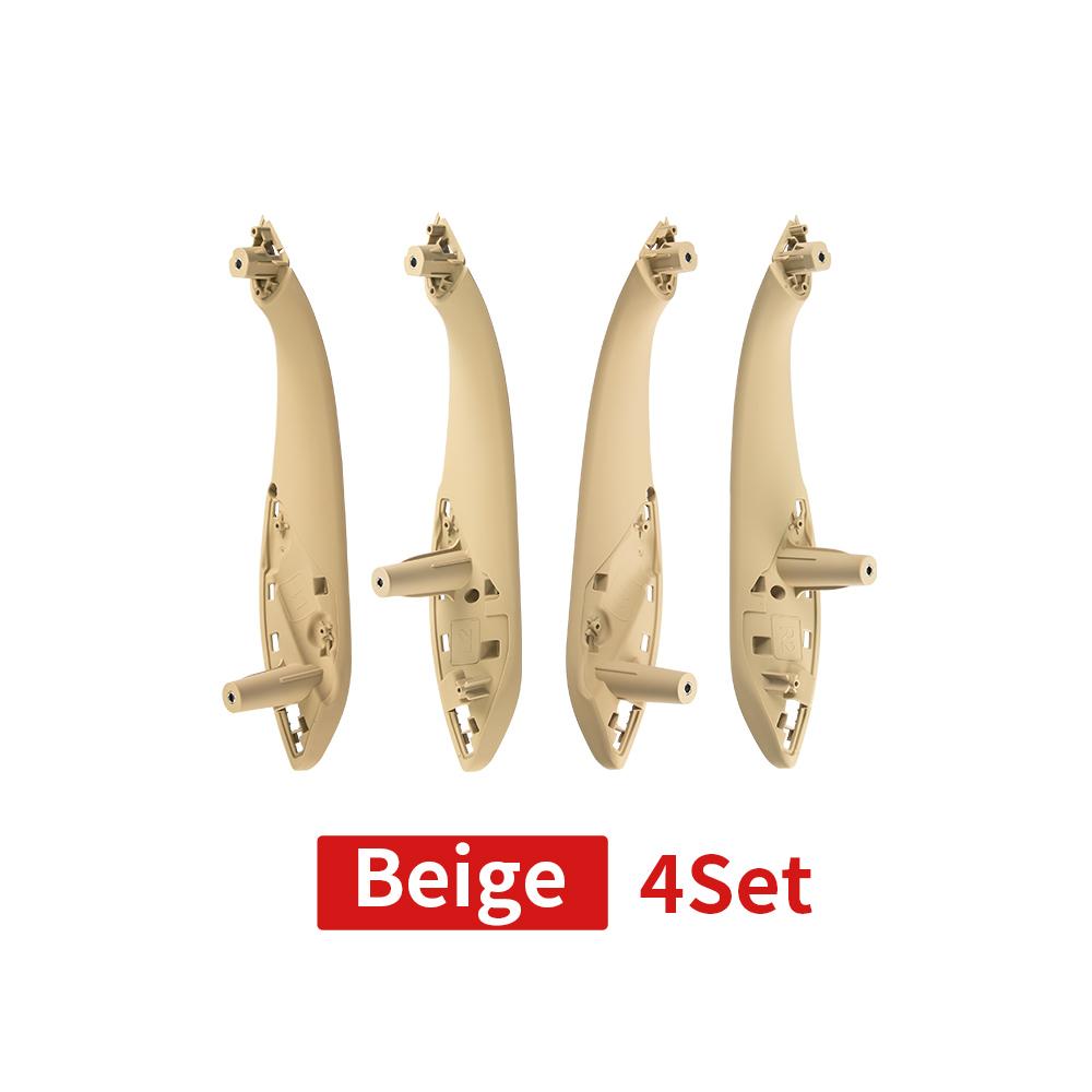 4Pcs Interior Door Pull Handle Ide Panel with Cover Trim For BMW 3 Series F30 F34 F35 F36 320i 328i 330i 335i Car Accessories