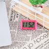 Self-adhesive LCD Screen Dashboard Digital Clock Mini Table Clock Calendar