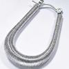 Titanium Steel U-Shaped Spring Earrings - Light Luxury High-End Women's Jewelry