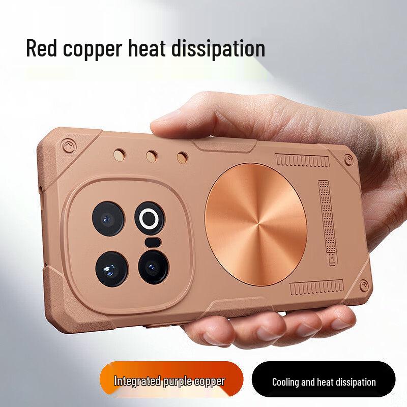 IQOO15 Magnetic Heat Dissipation Gaming Case: Full Coverage & Metal Conductive Cooling