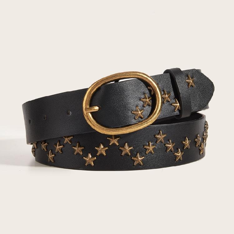 Elegant Waist Band Retro Punk Waistband PU Leather Belt Waist Ornament for Fashion Forward Individual Essential