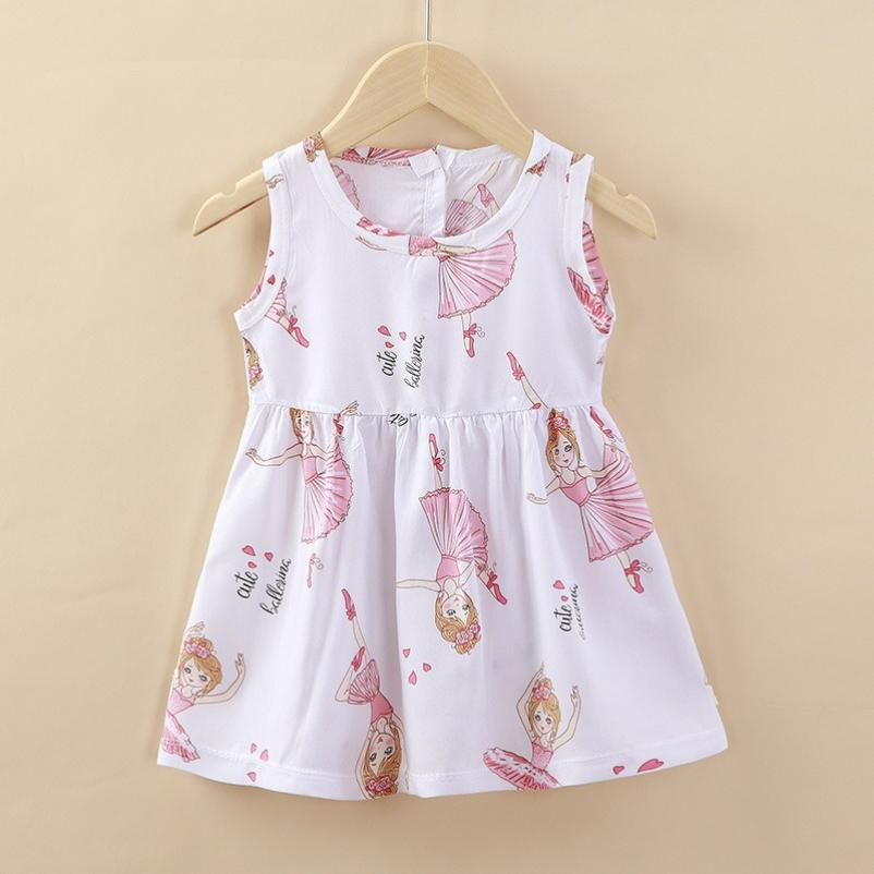 Children's Clothing Summer Children's Skirt Girls Cotton Silk Skirt Baby Dress Princess Dress Vest Skirt Baby Clothes Treasure