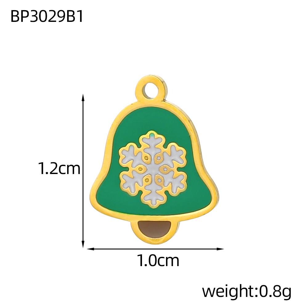 CARLIDANA 2PCS Manna High Quality Stainless Steel Emenal Flower Drinks Gold Color Non Tarnish Beach Ocean Charms for DIY Jewelry