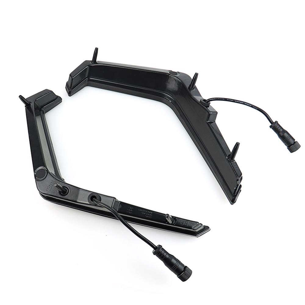LED RGB Grille Lights Turn Signal Fang Accent For Polaris RZR XP 1000 Turbo 2019-22