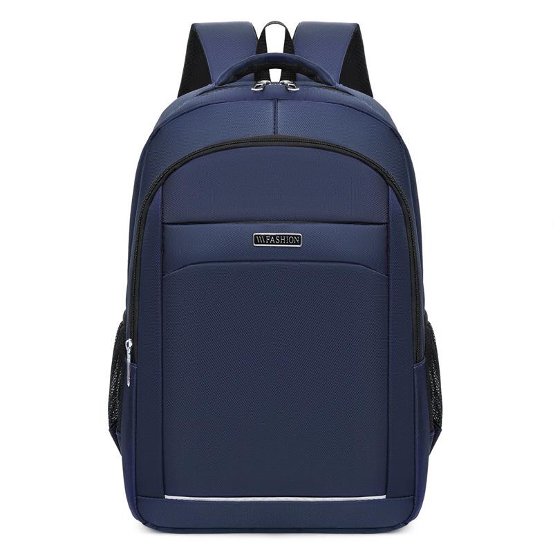 Stylish Business Backpack with Laptop Compartment and Side Mesh Pockets