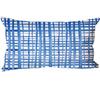 New Blue Geometric Linen Pillowcase Home Sofa Pillowcase