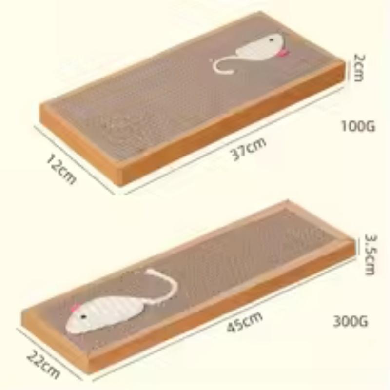 Pet Cat Scratching Board Cardboard Mat Scraper Grinding Claw Toys for Scratcher Cat Furniture Protector Accesorios