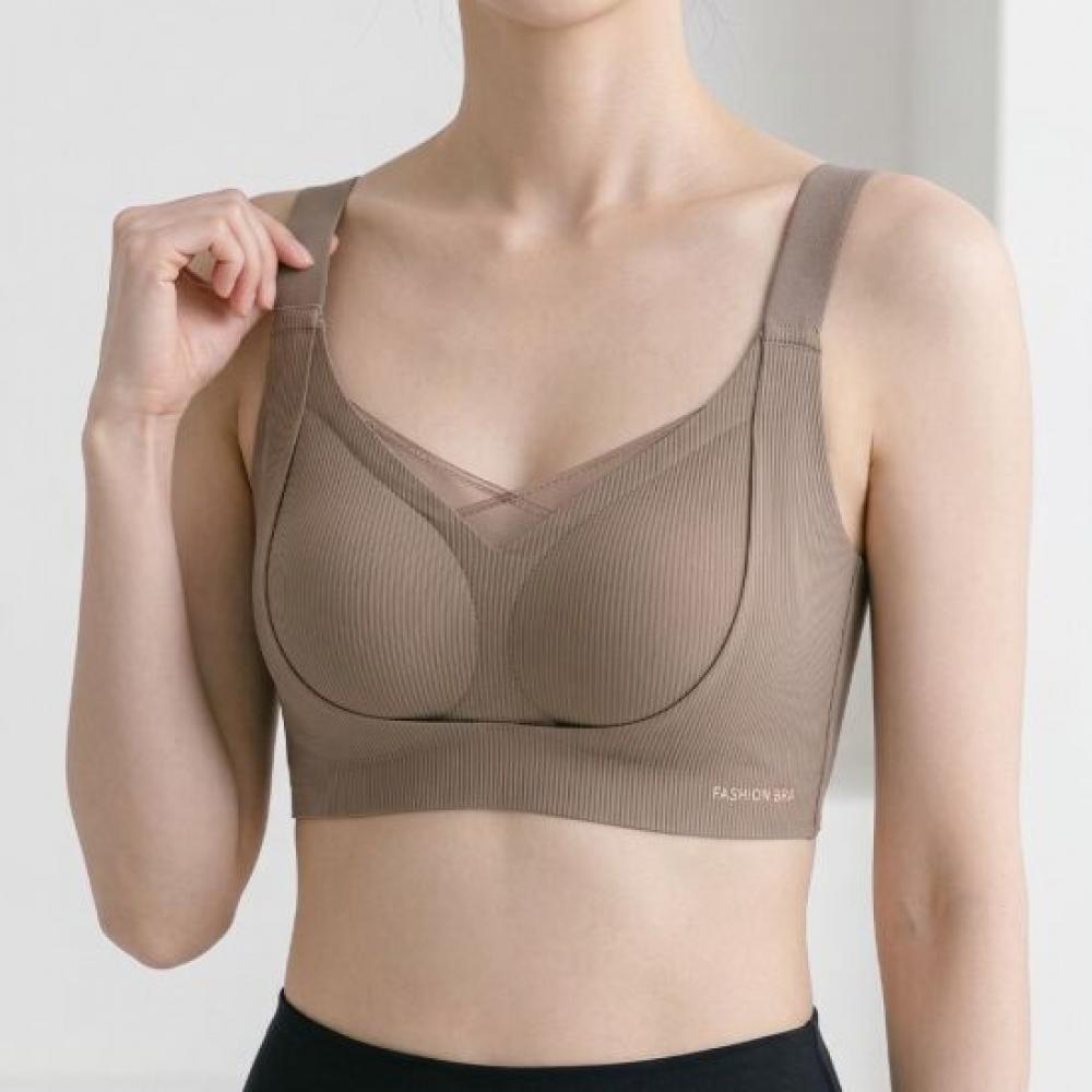 Navava Women No Wire Wide Support Bra Nu030