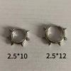 Stainless Steel Spike Hoop Earrings Hollow Out Design Punk Stud Jewelry  for Women Men