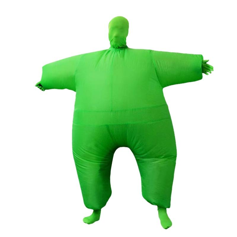 Cosplay Halloween Party Costume Fat Ninja Sumo Costume With Inflatable White Salmon Image
